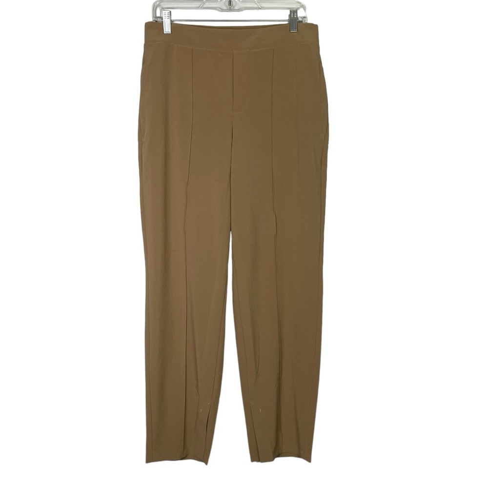 Athleta Brooklyn Heights Pant Size 10 Big Sur Brown - Picture 2 of 8